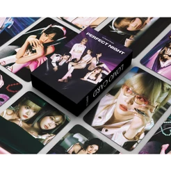 KPOP 55pcs/box LE SSERAFIM Photocards Álbum Noturno Perfeito LOMO Card