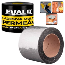 Fita Autoadesiva Multiuso Manta Asfáltica 10 CM x 10 Metros VALD