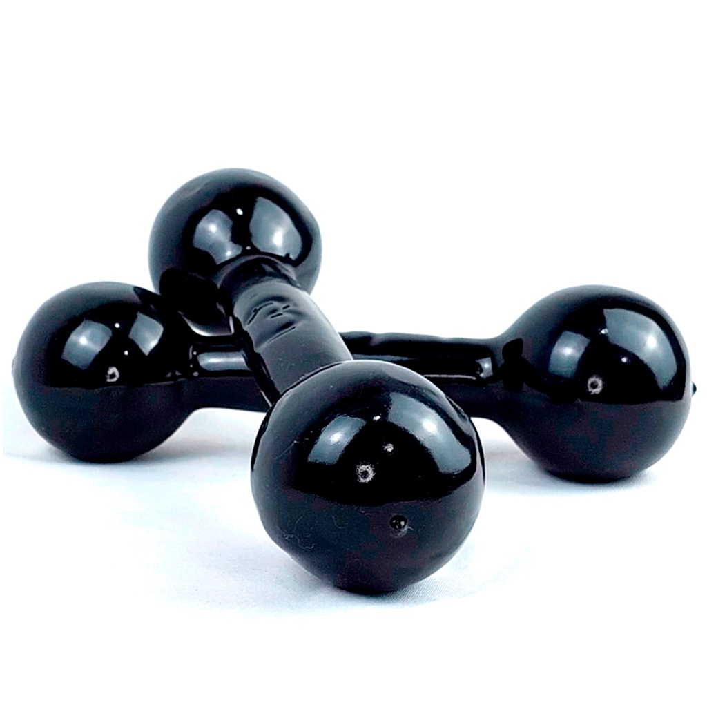 Par Halter 4kg Emborrachado One Life Sports® – Condicionamento Força Funcional