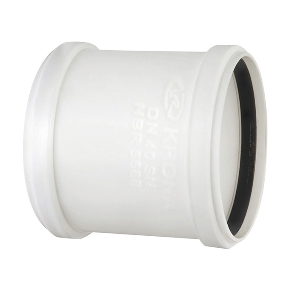 Luva de Correr para Esgoto 75 mm da Krona
