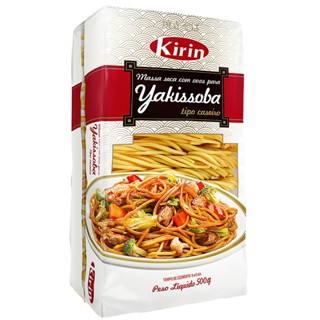 MACARRÃO PARA YAKISSOBA TIPO CASEIRO KIRIN 500GR