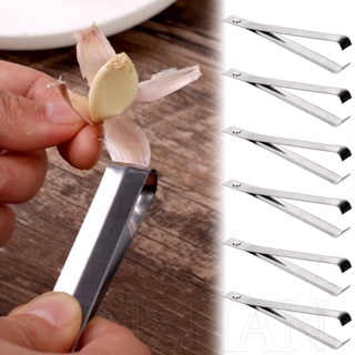 1/2 Pcs Descascador Manual De Aço Inoxidável Alho/Ferramentas De Descascamento De Casca Pinça De Cozinha Multifuncional/Porcas Vegetais em Oferta na Shopee