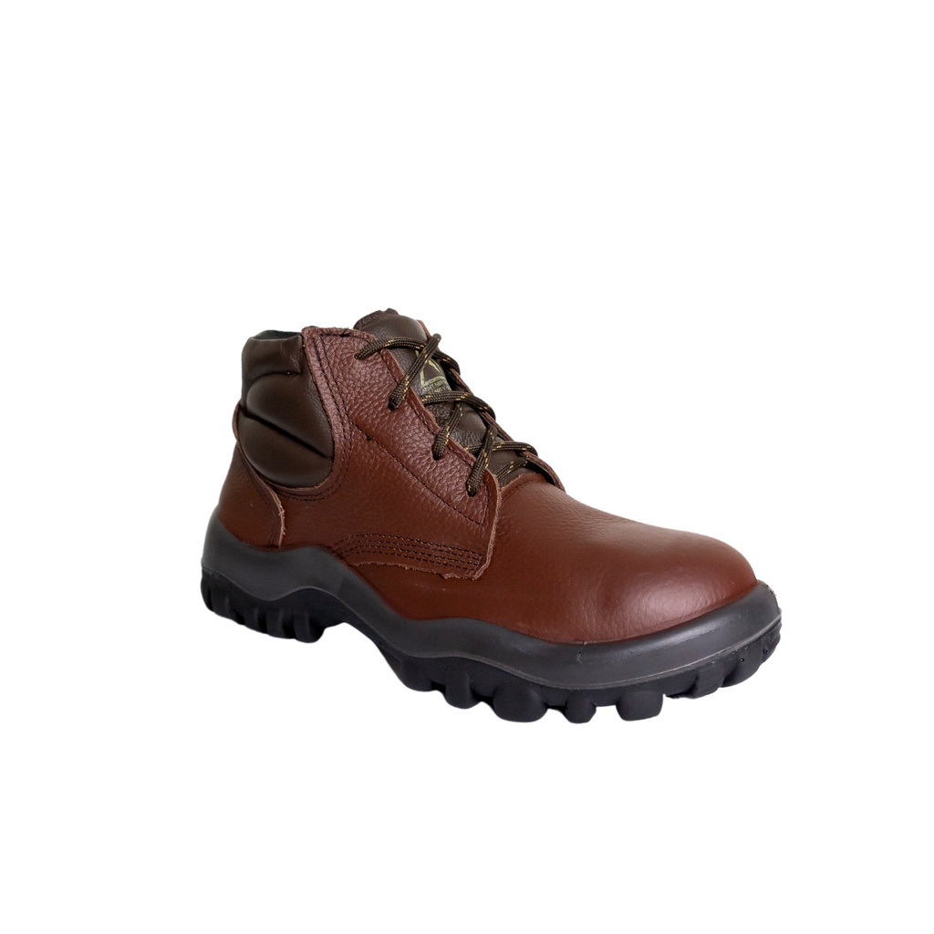 Bota Botina Safetline Bico Pvc Eletricista Couro Ca 13177