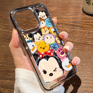 Disney Princess Capas de telefone para iPhone 15 11 13 12 X XS 15Pro Max XR xr Xsmax 14 plus 7 8 plus Presente de feriado Não é amarelo Anti-queda Casca transparente 6F2W