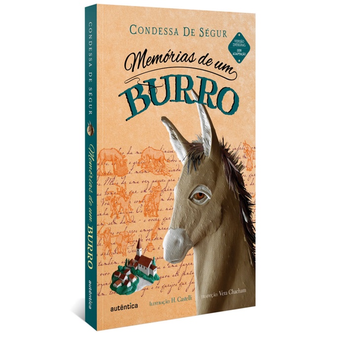 MEMÓRIAS DE UM BURRO   (TEXTO INTEGRAL   CLÁSSICOS AUTÊNTICA) em Oferta na Shopee