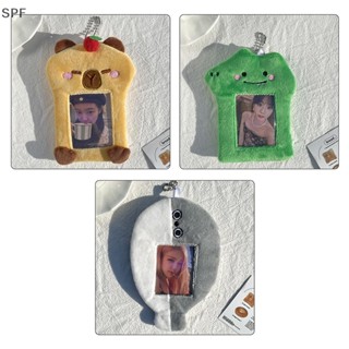 SPF Kawaii Porta-Cartões Fotográficos Plush Kpop Idol Girl Cute Keychain ID Banco De Crédito Caixa Protetora Papelaria BR