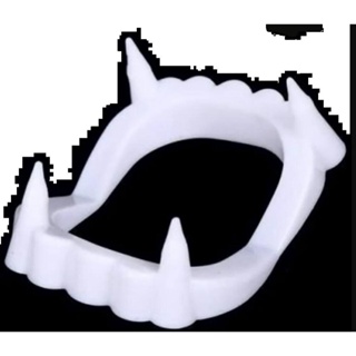 Dentadura De Vampiro Halloween Abrakadabra - Fantasias 
 em Oferta na Shopee