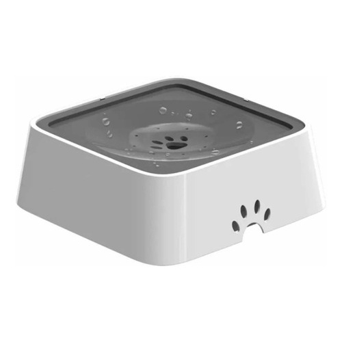 Bebedouro Pet Inteligente Cães Gatos Anti Respingo Flutuante Cor Branco Nenhuma