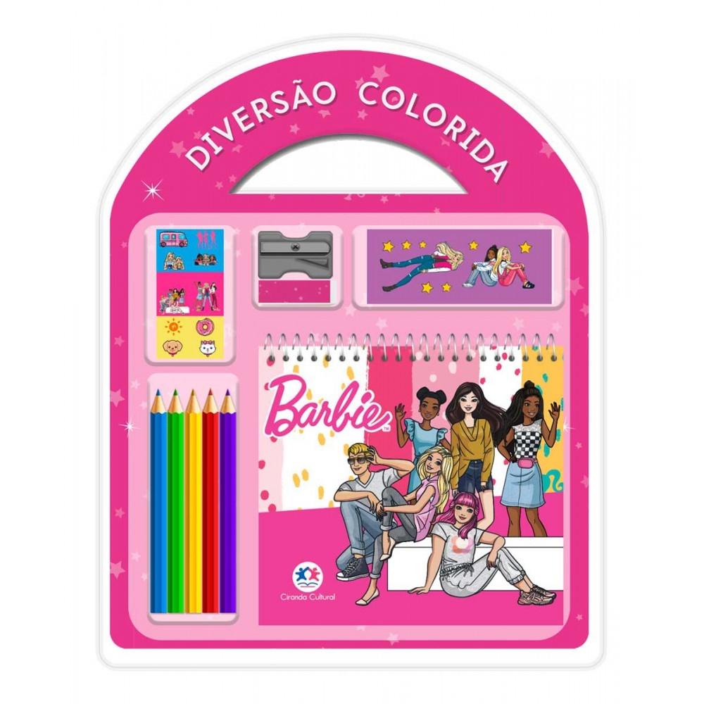 Livro Barbie - Diversão Colorida em Oferta na Shopee