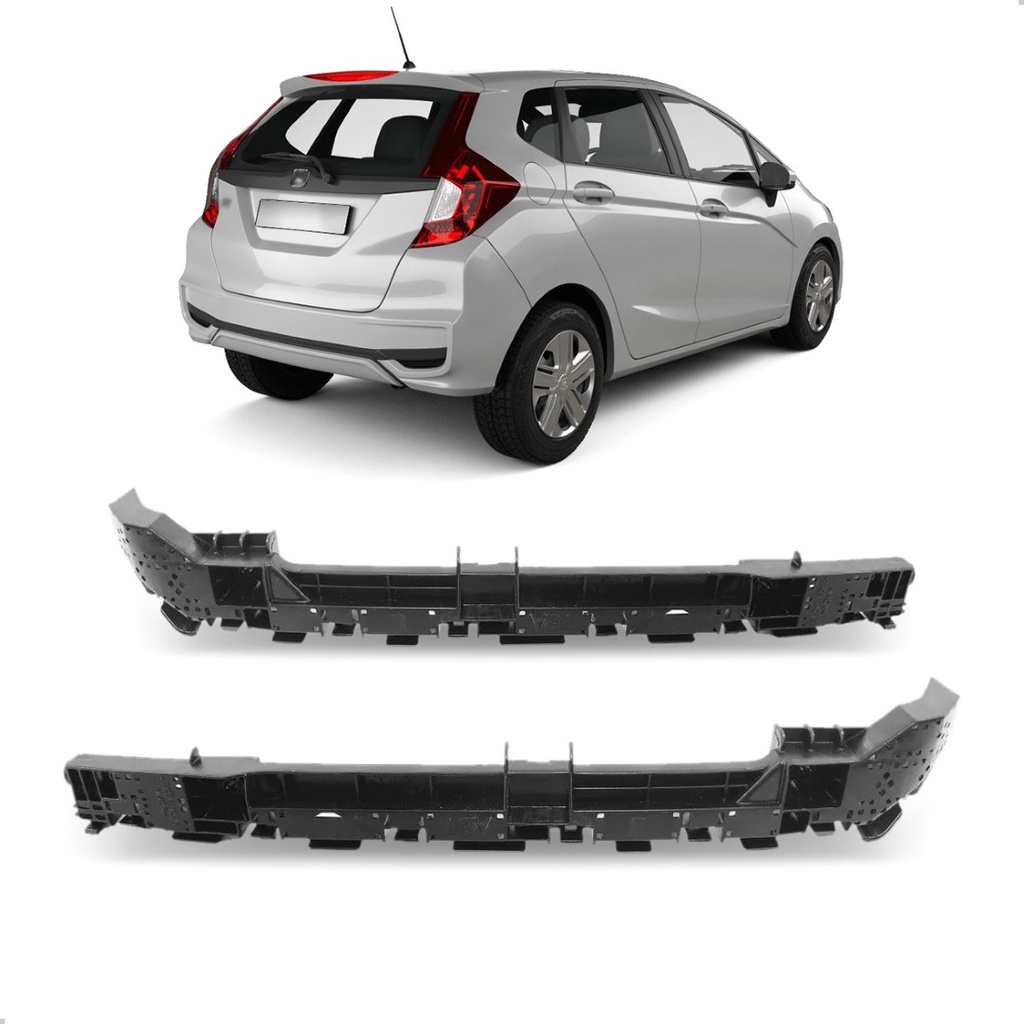 Suporte Guia de Parachoque Traseiro Fit 2018 A 2021 em Oferta na Shopee