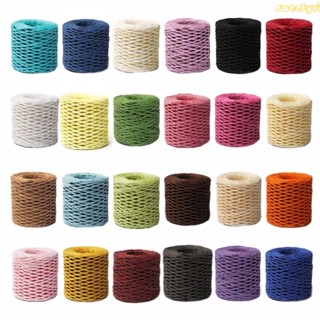 Fios De Ráfia Macio Palha Comprimento 150m Coloridos Material De Tecelagem Para Sacos Cestas