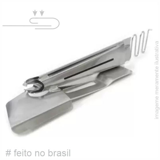 APARELHO VIÉS NACIONAL PARA GALONEIRA INDUSTRIAL - 1 DOBRA - N.35MM