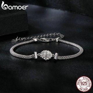Pulseira Bamoer 925 Sterling Sliver Bracelet 0.5ct Moissanita Tecida Design Jóias Presentes Para Mulheres em Oferta na Shopee