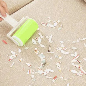 Rolo Adesivo Tira Pelos Para Roupa e Estofados Multiuso Reutilizavel Lavável Rolo Removedor De Pelos