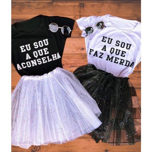 Kit 2 Camisas de Carnaval para Amigas: Arrase no Bloco em Dupla em Oferta na Shopee