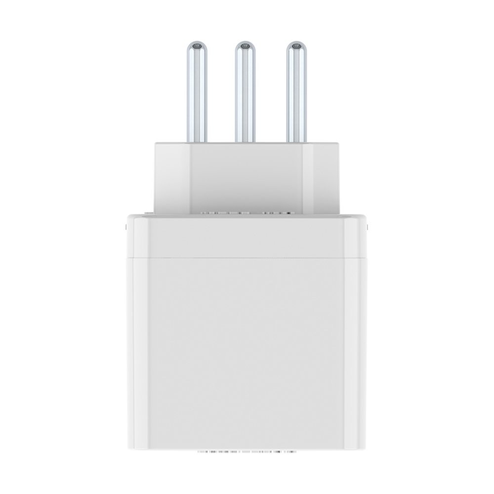 Plug Protector Qualitronix QPP03B - 3 Pinos, 10A, Branco