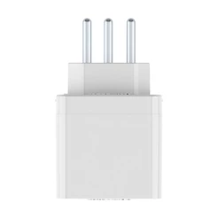 Plug Protector Qualitronix QPP03B - 3 Pinos, 10A, Branco