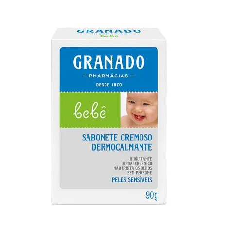 Sabonete Dermocalmante Bebê Peles Sensíveis 90g