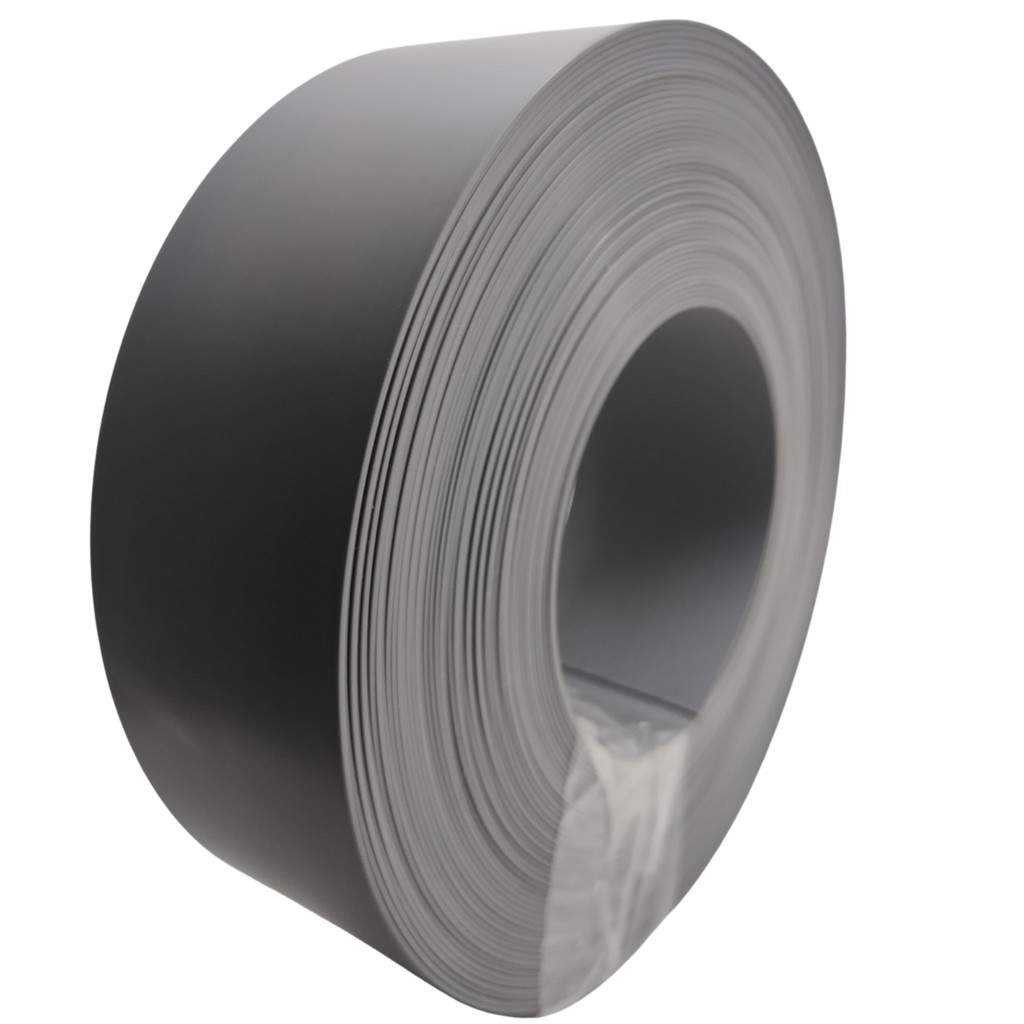 Fita de Borda Abs Paras Mdf Cinza Sagrado Essencial 54mm x 1mm x 5m Acabamento Moveis