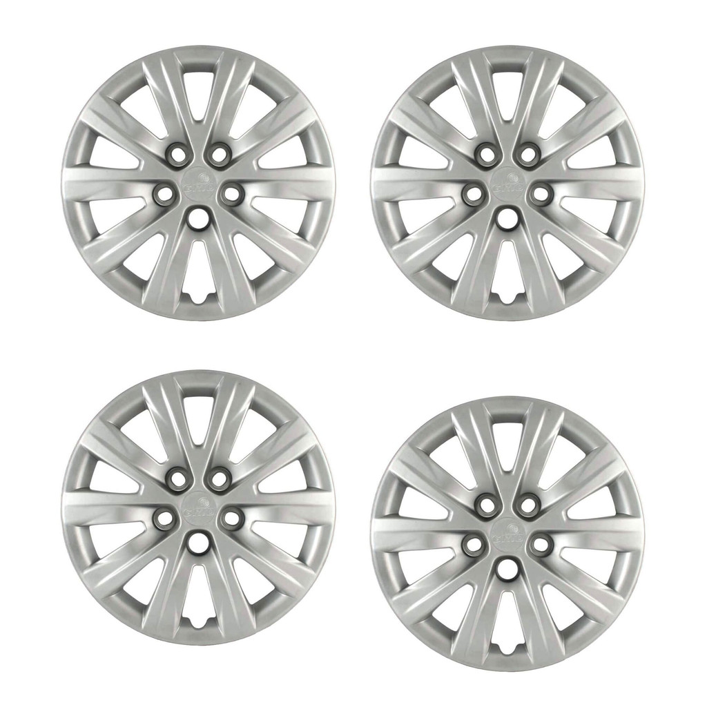 Calota Aro 15" Cor Prata Mod Fox/Space/Polo 12/13 (Jogo c/ 4 Calotas) Grid - 078CP-PTA-E - Spare Parts and Accessories for Vehicles