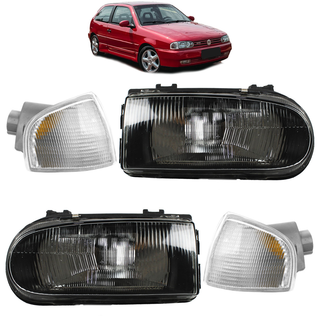 PAR Farol e Lanterna Gol G2 1995 1996 1997 1998 1999 Máscara Negra Cristal