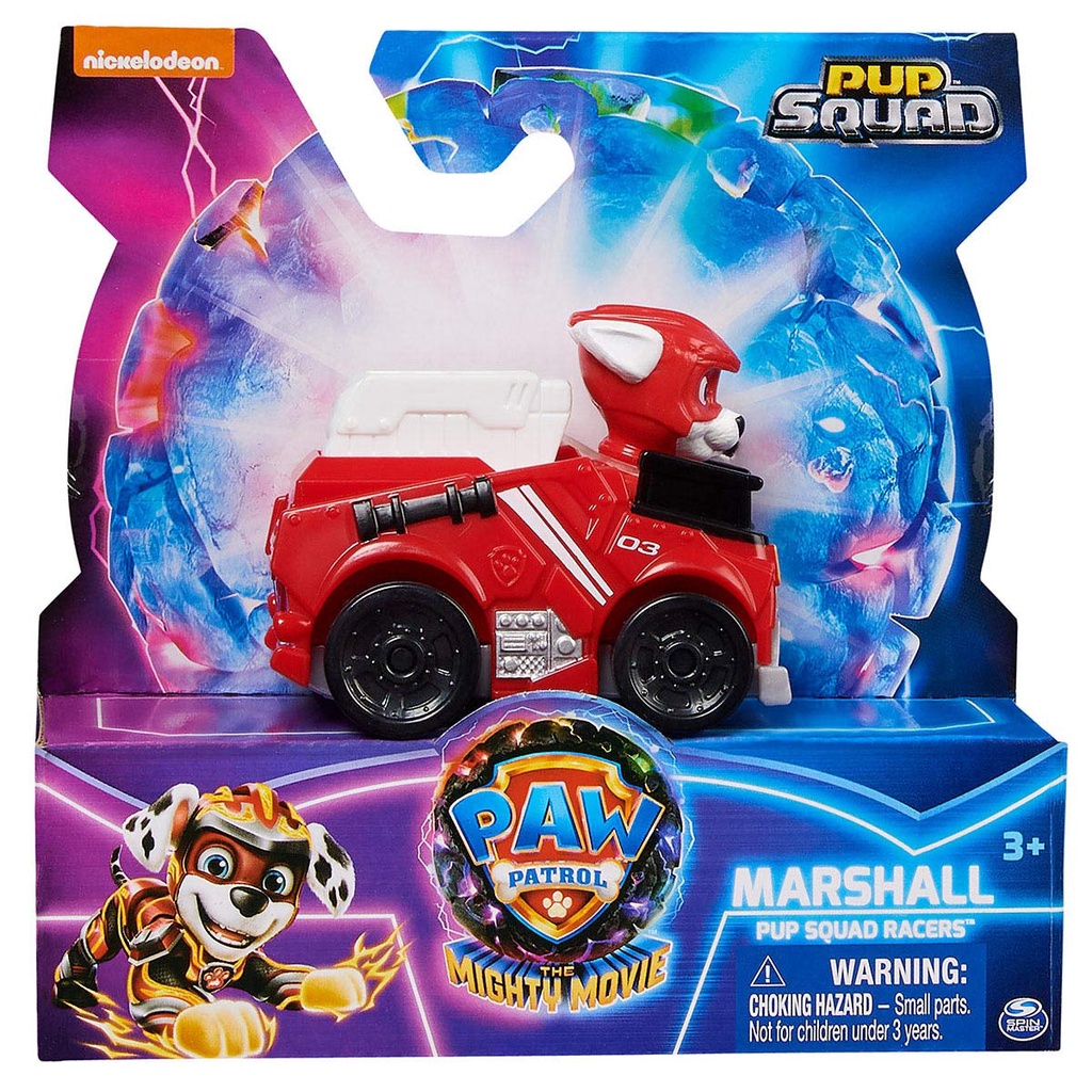 Patrulha Canina - Carrinho Pup Squad Racers do Marshall em Oferta na Shopee