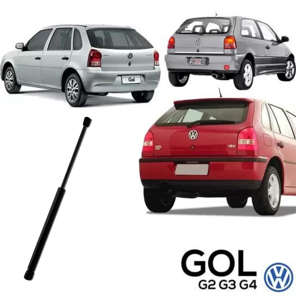 Amortecedor de Porta Mala Gol G3 G4 de 1999 à 2014 Techone
