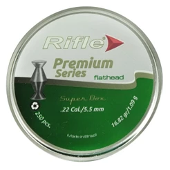 Chumbinho/Munição 5.5mm 250un Rifle Flathead 16.82gr