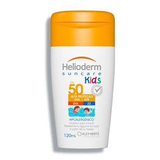 Protetor Solar Infantil Helioderm Kids Hipoalergênico FPS50 120ml