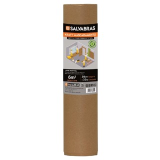 Protetor Pintura Kraft Mascaramento 30CmX20M Salvabras