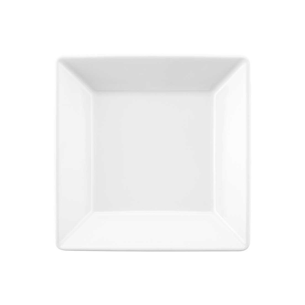 Prato Fundo 21x21 Cm Oxford Quartier White