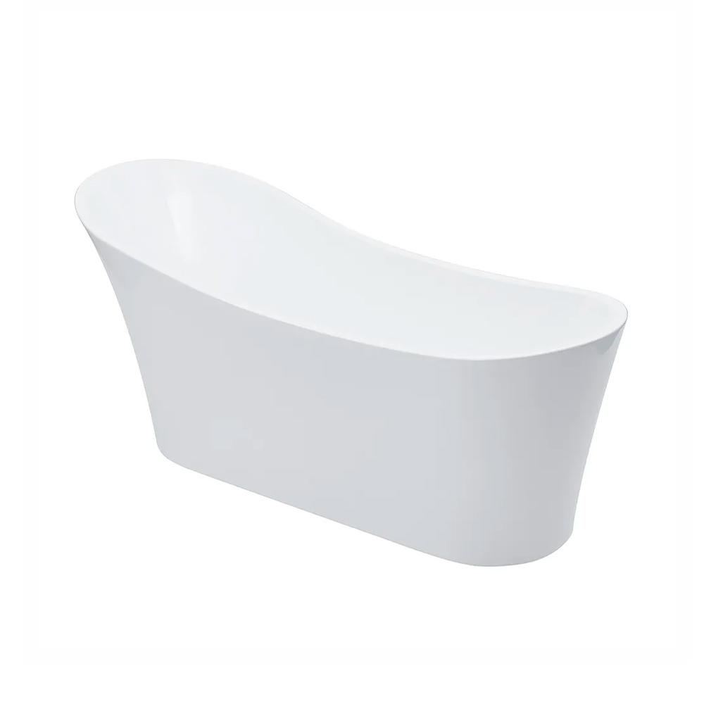 Banheira Freestanding Imersao Azurita Pingoo - Branca em Oferta na Shopee