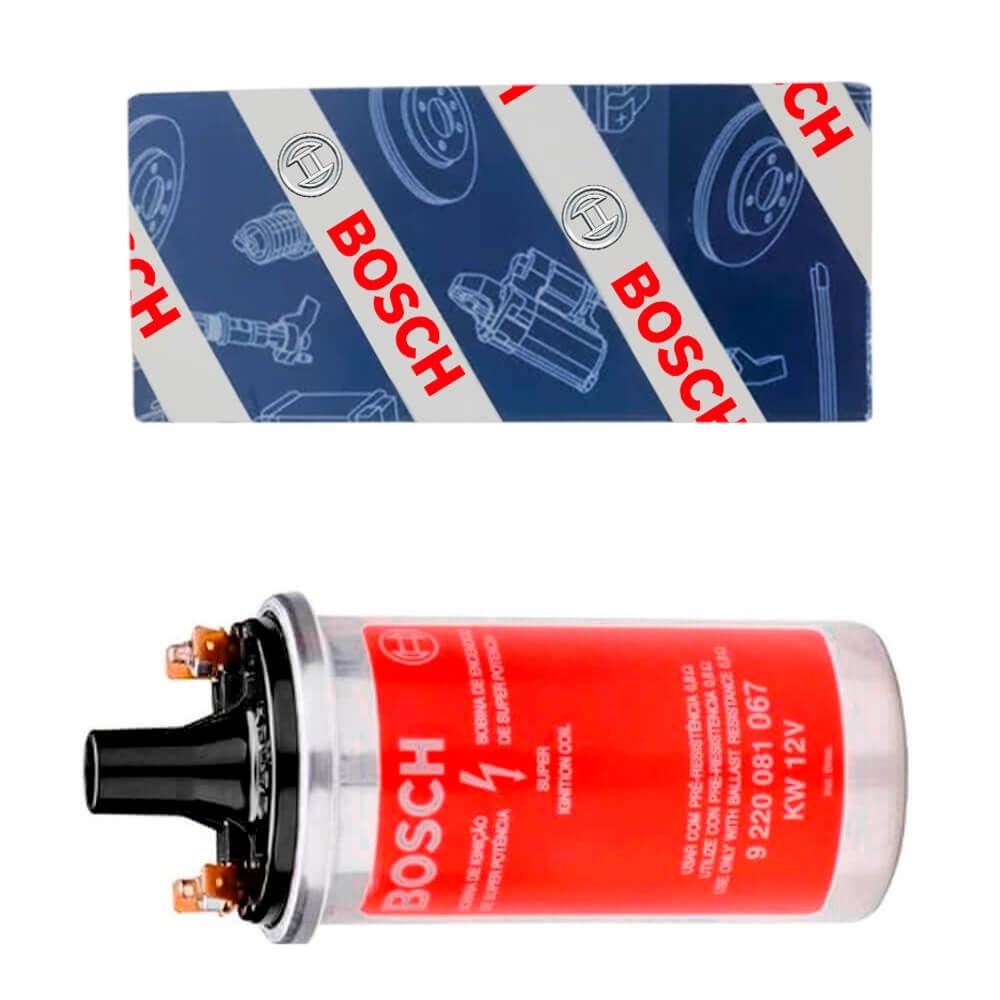 Bobina Ignição Volkswagen Kombi 1.6 86 A 91 Bosch em Oferta na Shopee