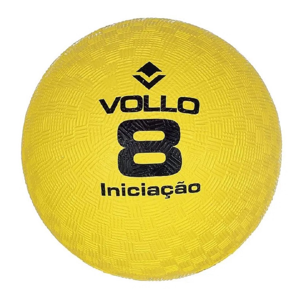 Bola de Iniciação Borracha Impermeável Texturizada Vollo