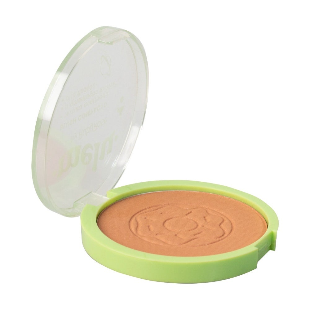 Detalhes do Blush Compacto Ruby Rose Melu Caramel