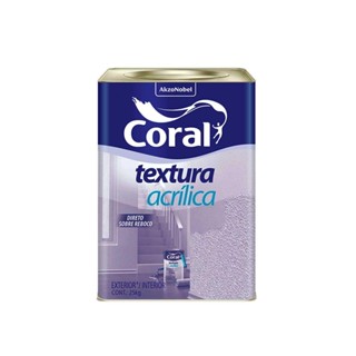 Textura acrilica fosco 25kg branco Coral