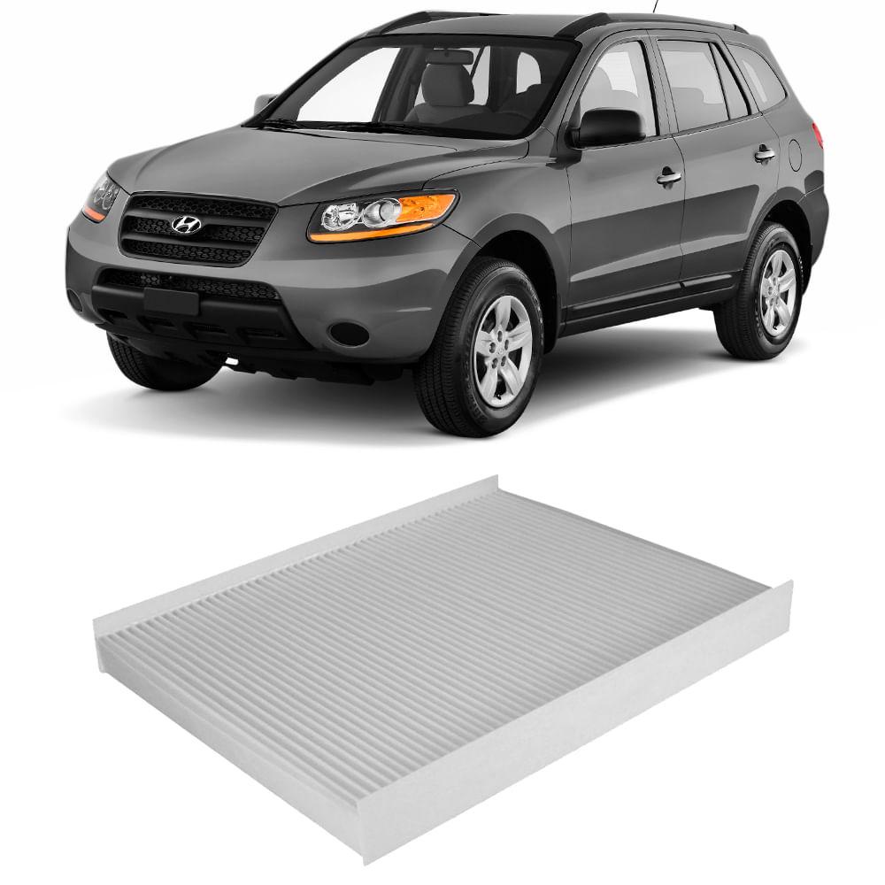 Filtro Cabine Ar Condicionado Hyundai Santa Fé 2010 a 2013 - Spare Parts and Accessories for Vehicles
