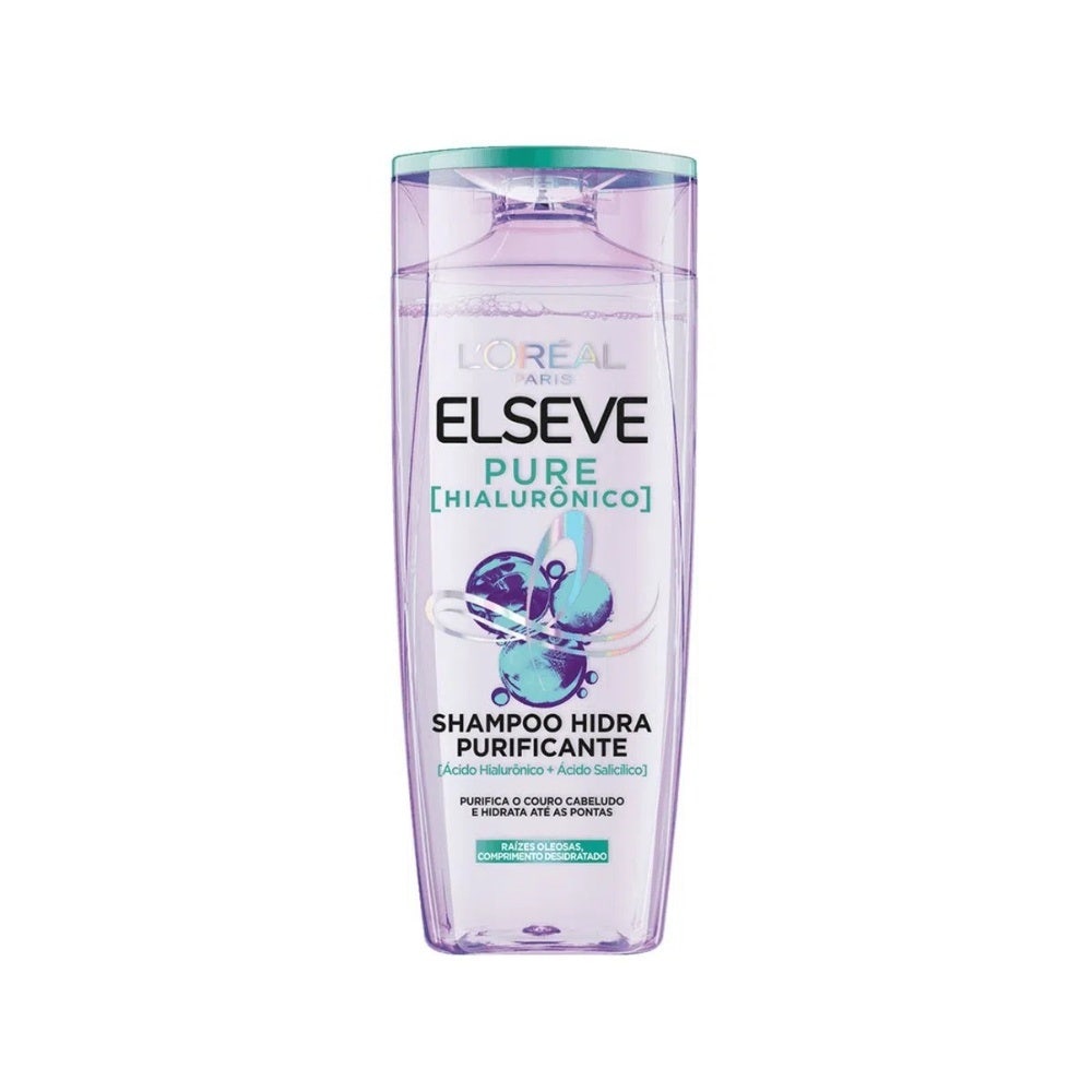 Shampoo Elseve Pure Hialurônico 400ml em Oferta na Shopee
