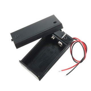 Suporte Bateria 9V C/ Chave ON/OFF