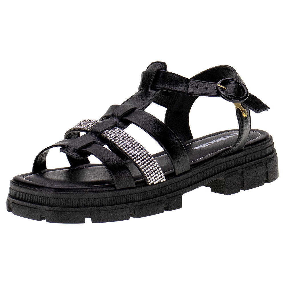 Sandália Feminina Tratorada Moleca - 5475114 em Oferta na Shopee