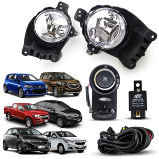 Kit Farol Auxiliar de Milha Sem Grade Cobalt 2012 2013 2014 2015 2016 2017 2018 2019 em Oferta na Shopee