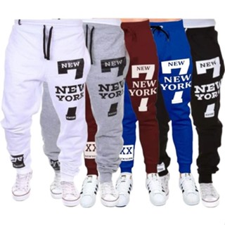 Calças Moletom Masculina New York Academia Inverno