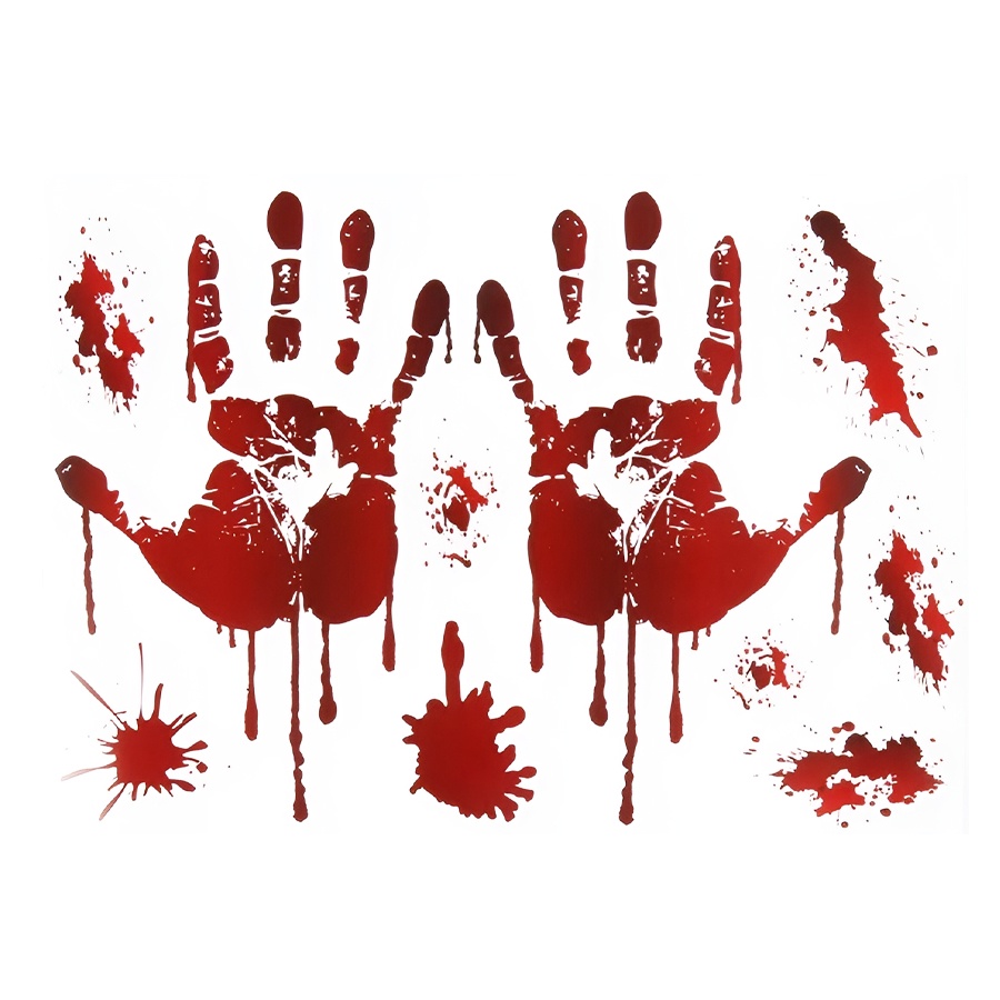 Adesivo Decorativo de Halloween - Mãos  - 1 unidade - Rizzo - Stationery