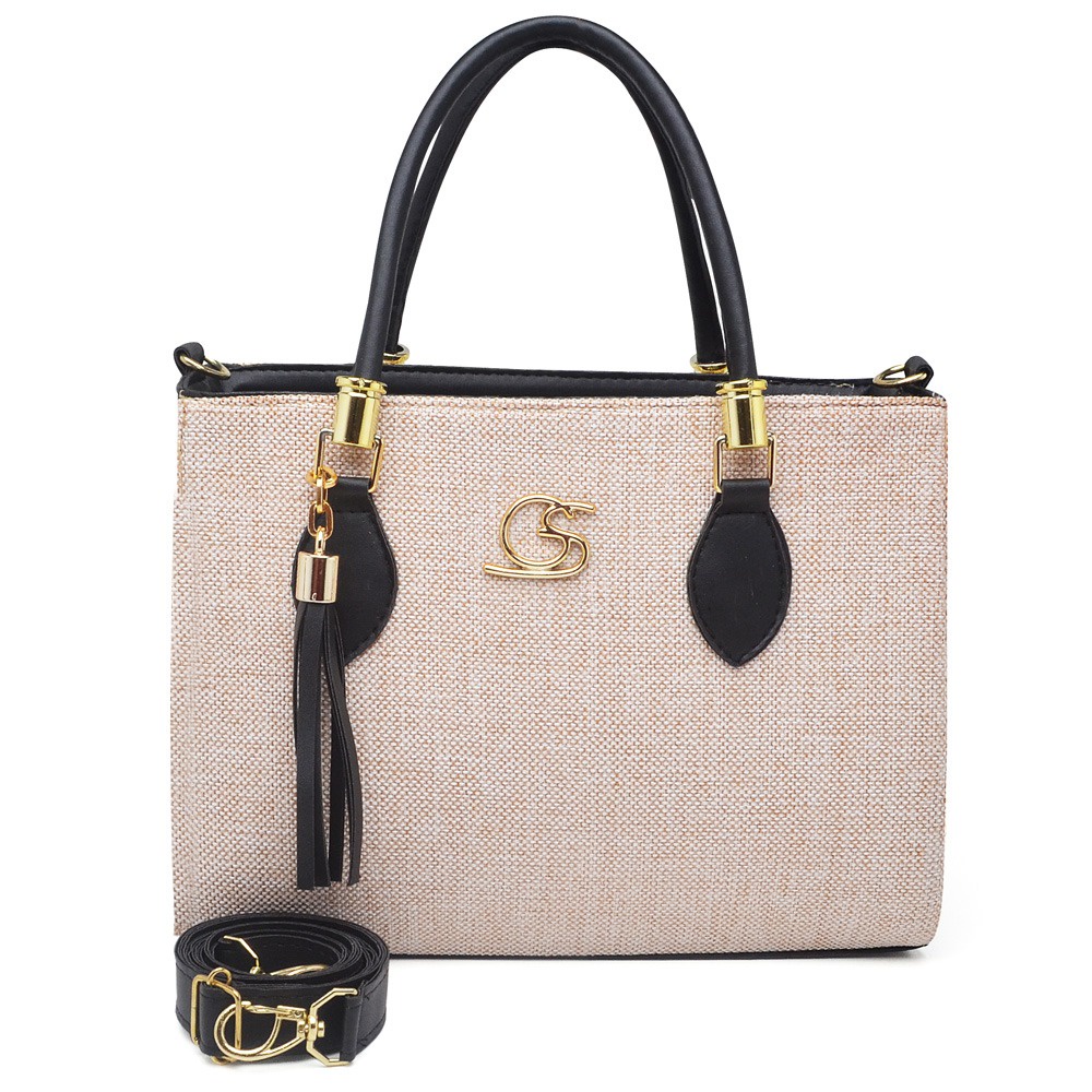 Bolsa Feminina Tecido Transversal Tote Gaby Show