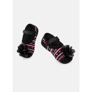 Meia Sapatilha Bebê Menina Antiderrapante Coração - Puket em Oferta na Shopee