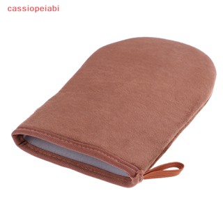 (cassiopeiabi) Luvas De Bronzeamento Aplicador Marrom Reutilizável Creme De Loção Mousse De Limpeza Corporal