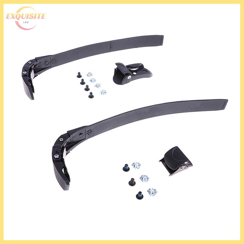 [EL] 2Sets PP Fivela De Correia De Patins Em Linha Com Parafusos De Fixação Acessórios Para Porcas