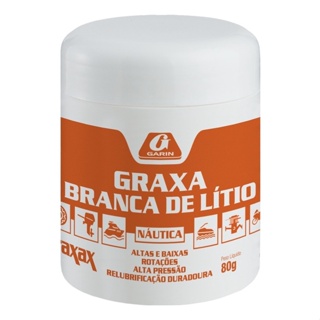 Graxa Branca De Lítio Pura Resistente A Água  Náutica. em Oferta na Shopee