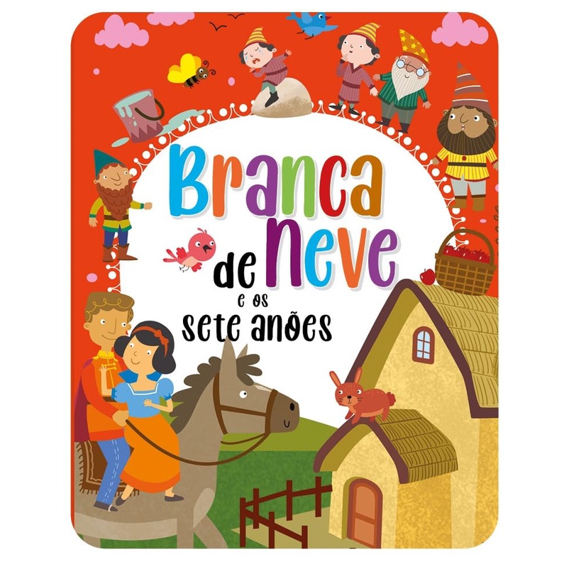 CONTOS ALMOFADADOS  - BRANCA DE NEVE E OS SETE ANO em Oferta na Shopee
