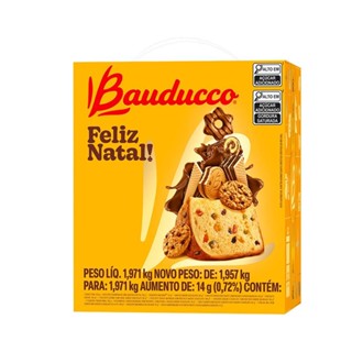 Cesta de Natal Bauducco Caixa P
